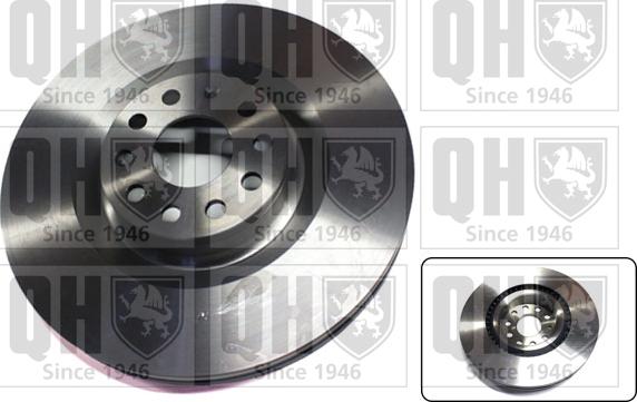 Quinton Hazell BDC5575 - Тормозной диск autosila-amz.com