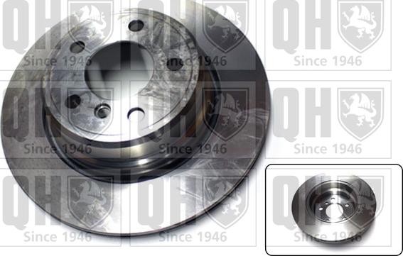 Quinton Hazell BDC5651 - Тормозной диск autosila-amz.com