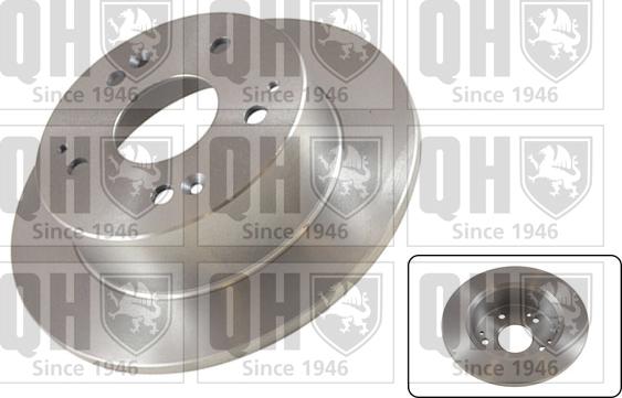 Quinton Hazell BDC5600 - Тормозной диск autosila-amz.com