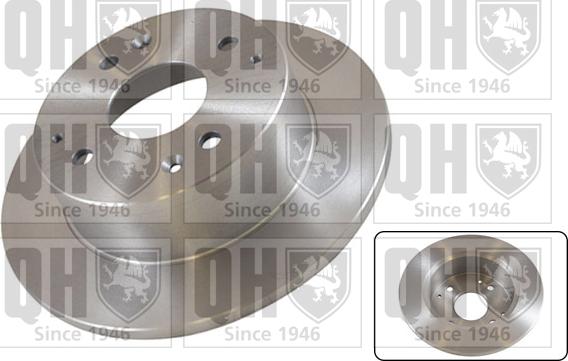 Quinton Hazell BDC5602 - Тормозной диск autosila-amz.com