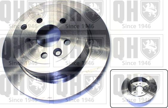 Quinton Hazell BDC5619 - Тормозной диск autosila-amz.com