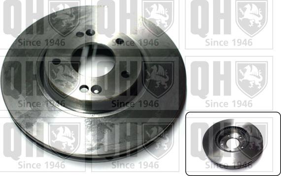 Quinton Hazell BDC5855 - Тормозной диск autosila-amz.com