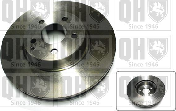 Quinton Hazell BDC5860 - Тормозной диск autosila-amz.com