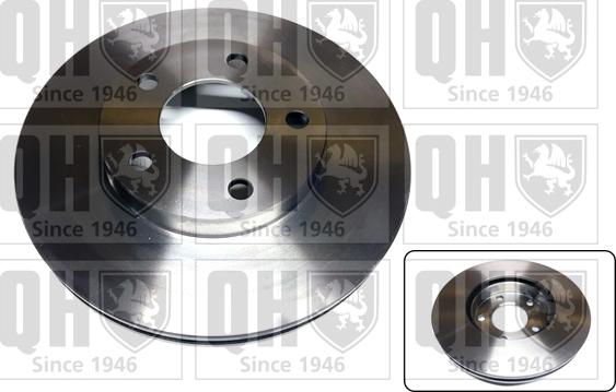Quinton Hazell BDC5398 - Тормозной диск autosila-amz.com
