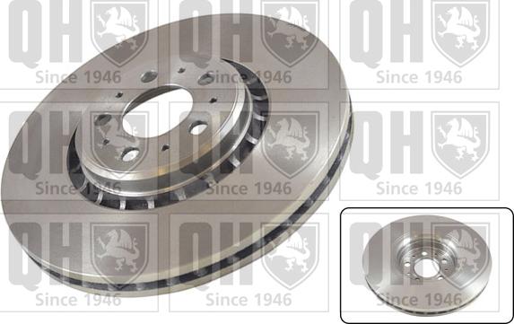 Quinton Hazell BDC5356 - Тормозной диск autosila-amz.com