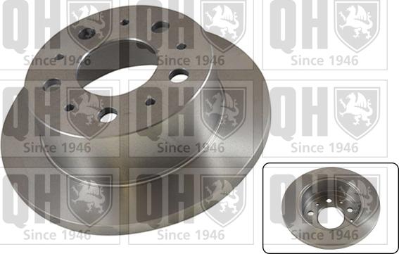 Quinton Hazell BDC5365 - Тормозной диск autosila-amz.com