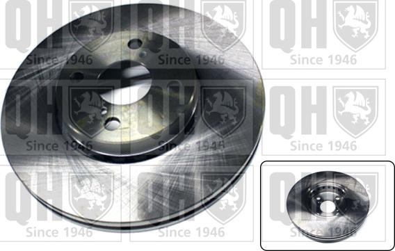 Quinton Hazell BDC5363 - Тормозной диск autosila-amz.com