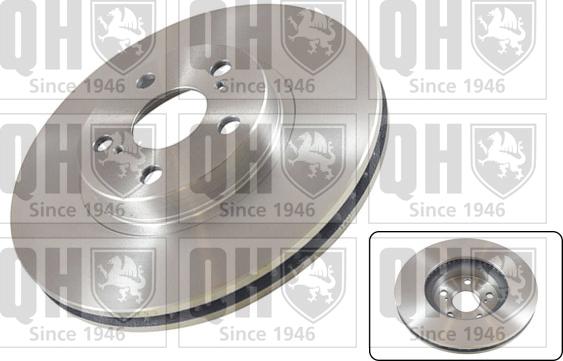 Quinton Hazell BDC5362 - Тормозной диск autosila-amz.com