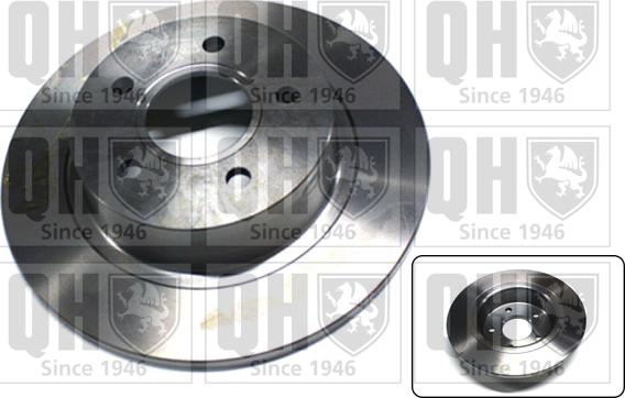 Quinton Hazell BDC5367 - Тормозной диск autosila-amz.com