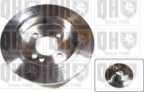 Quinton Hazell BDC5313 - Тормозной диск autosila-amz.com