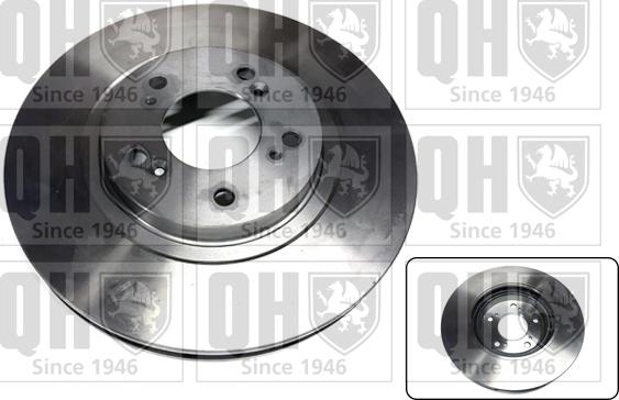 Quinton Hazell BDC5374 - Тормозной диск autosila-amz.com