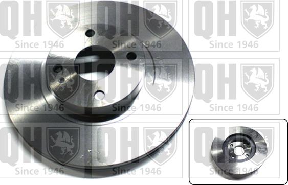 Quinton Hazell BDC5378 - Тормозной диск autosila-amz.com