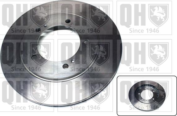 Quinton Hazell BDC5373 - Тормозной диск autosila-amz.com