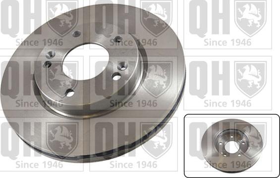 Quinton Hazell BDC5285 - Тормозной диск autosila-amz.com