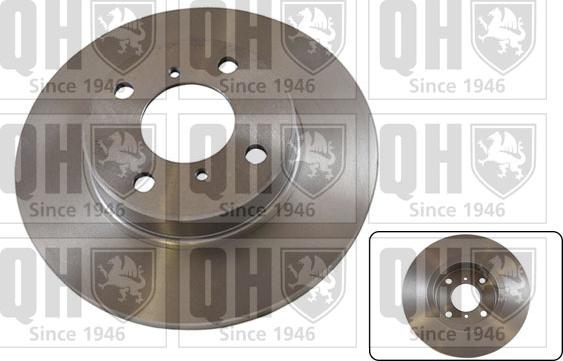 Quinton Hazell BDC5224 - Тормозной диск autosila-amz.com