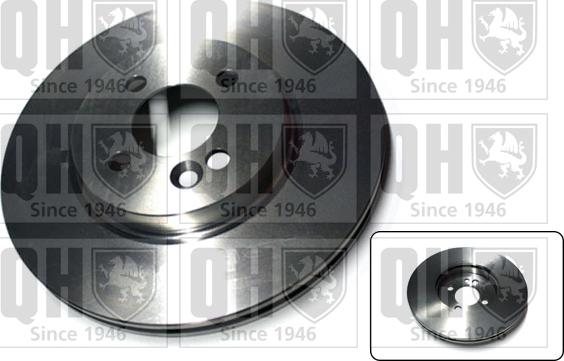 Quinton Hazell BDC5765 - Тормозной диск autosila-amz.com