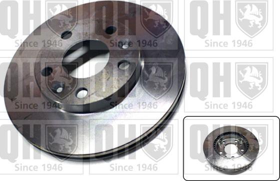 Quinton Hazell BDC6056 - Тормозной диск autosila-amz.com
