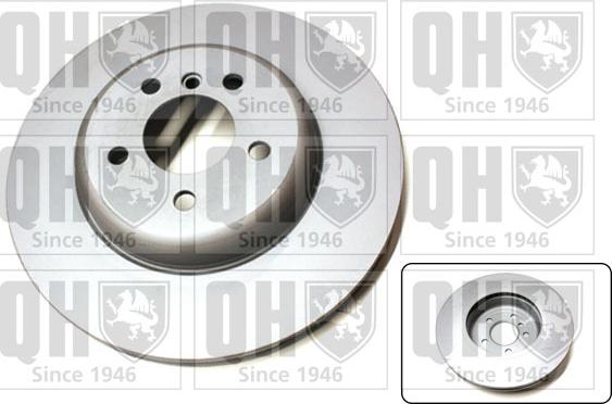 Quinton Hazell BDC6006 - Тормозной диск autosila-amz.com