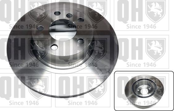Quinton Hazell BDC6112 - Тормозной диск autosila-amz.com