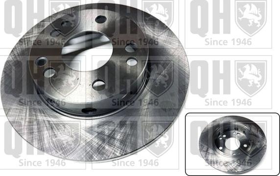 Quinton Hazell BDC3444 - Тормозной диск autosila-amz.com