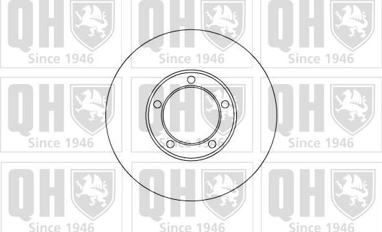 Quinton Hazell BDC3475 - Тормозной диск autosila-amz.com