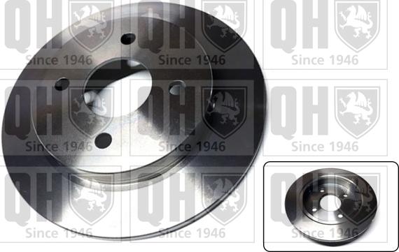 Quinton Hazell BDC3583 - Тормозной диск autosila-amz.com