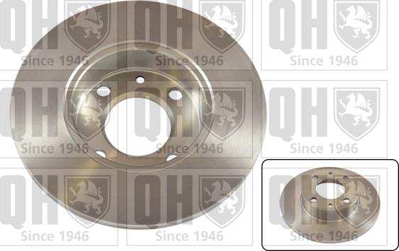 Quinton Hazell BDC3150 - Тормозной диск autosila-amz.com