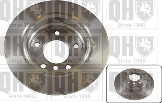 Quinton Hazell BDC3805 - Тормозной диск autosila-amz.com