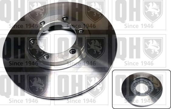 Quinton Hazell BDC3828 - Тормозной диск autosila-amz.com