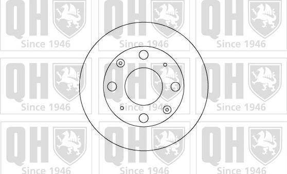 Quinton Hazell BDC3385 - Тормозной диск autosila-amz.com