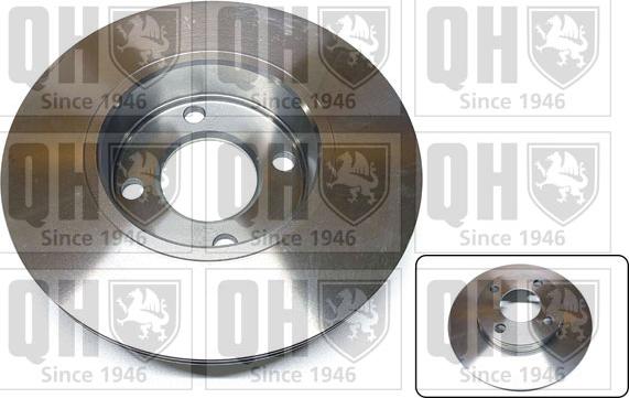 Quinton Hazell BDC3211 - Тормозной диск autosila-amz.com