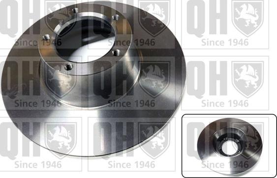 Quinton Hazell BDC3237 - Тормозной диск autosila-amz.com