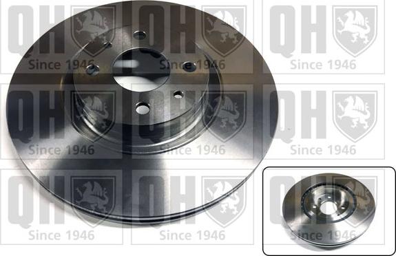 Quinton Hazell BDC3766 - Тормозной диск autosila-amz.com