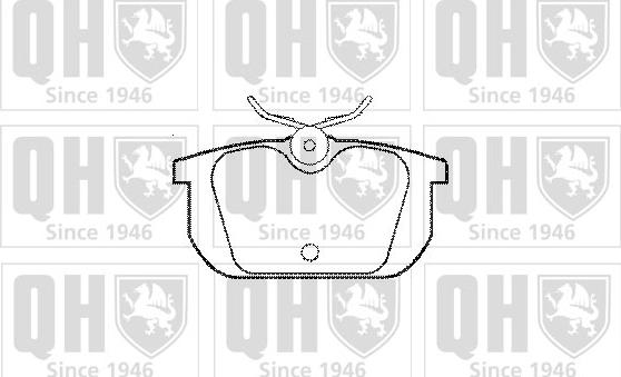 Quinton Hazell BP369 - колодки дисковые \FIAT autosila-amz.com