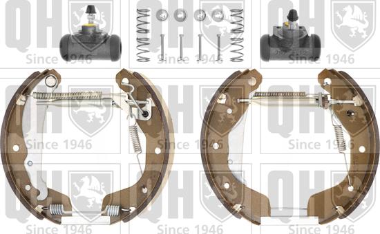 Quinton Hazell BS840K3 - Комплект тормозных колодок, барабанные autosila-amz.com