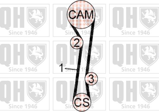 Quinton Hazell QBK623 - QBK623 грмочка xQUINTON HAZELL autosila-amz.com