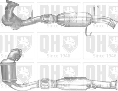 Quinton Hazell QCAT90867H - Катализатор autosila-amz.com