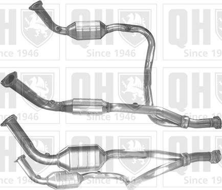 Quinton Hazell QCAT90737 - Катализатор autosila-amz.com