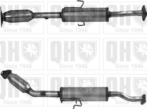 Quinton Hazell QCAT91563H - Катализатор autosila-amz.com