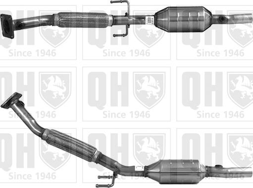 Quinton Hazell QCAT91051H - Катализатор autosila-amz.com