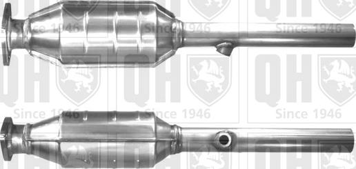 Quinton Hazell QCAT92113H - Катализатор autosila-amz.com