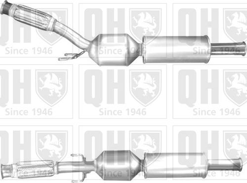 Quinton Hazell QCAT80419H - Катализатор autosila-amz.com