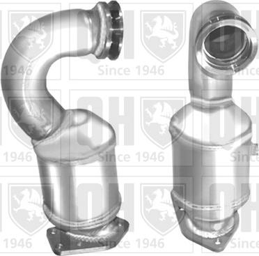 Quinton Hazell QCAT80566H - Катализатор autosila-amz.com