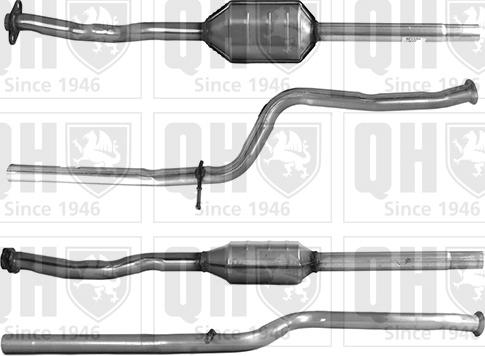 Quinton Hazell QCAT80132H - Катализатор autosila-amz.com