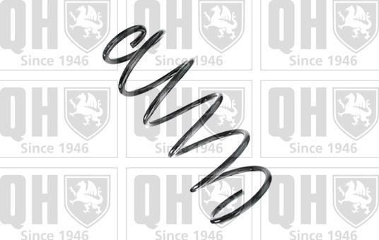 Quinton Hazell QCS6346 - Пружина ходовой части autosila-amz.com