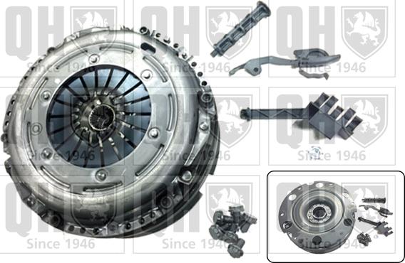 Quinton Hazell QDF209K - Маховик autosila-amz.com