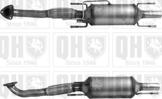 Quinton Hazell QDPF11097HP - Сажевый / частичный фильтр, система выхлопа ОГ autosila-amz.com