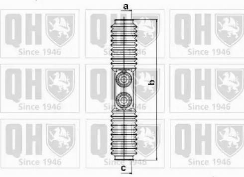 Quinton Hazell QG1184 - Комплект пыльника, рулевое управление autosila-amz.com