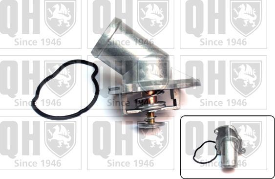 Quinton Hazell QTH453K - Термостат охлаждающей жидкости / корпус autosila-amz.com