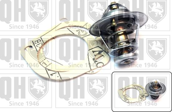 Quinton Hazell QTH584K - Термостат охлаждающей жидкости / корпус autosila-amz.com